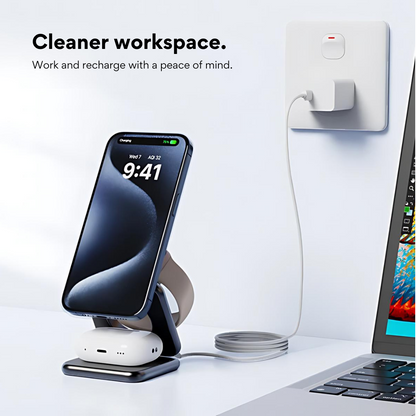 Viper 3-in-1 Fast Wireless Charging Station